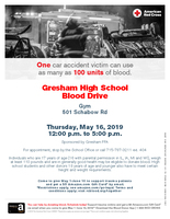 Gresham Blood Drive